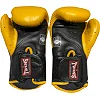 Перчатки для бокса TWINS Velcro Extra Design BGVL6 Black Yellow