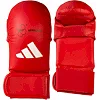 Перчатки для карате Adidas WKF (красный, 661.22)