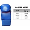 Перчатки для карате с защитой большого пальца с лицензией WKF (красный) ADIDAS 661.23