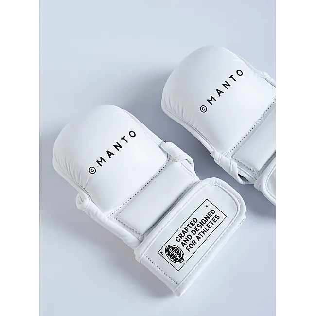 Рукавиці MMA MANTO Impact Sparring White