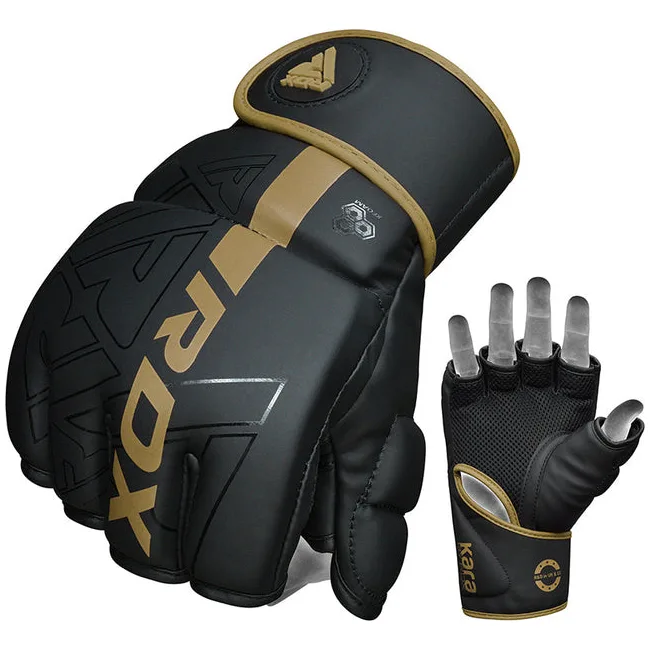 Рукавички MMA RDX F6 Kara Grappling Golden