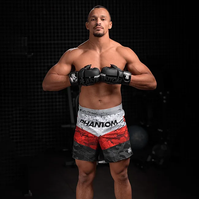 Перчатки для спаррингов ММА PHANTOM APEX Sparring Black (капа в подарок)
