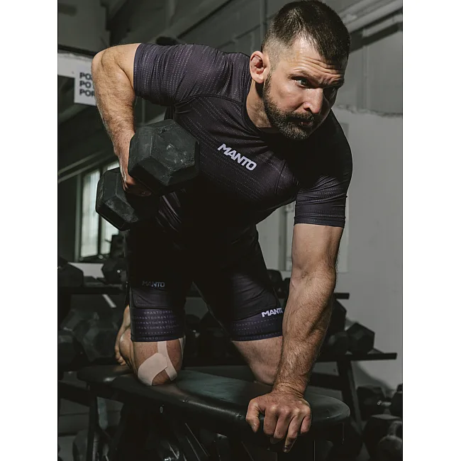 Рашгард MANTO Overload Short Sleeve