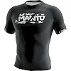 Рашгард MANTO Torn Short Sleeve Black