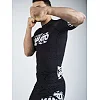 Рашгард MANTO Torn Short Sleeve Black