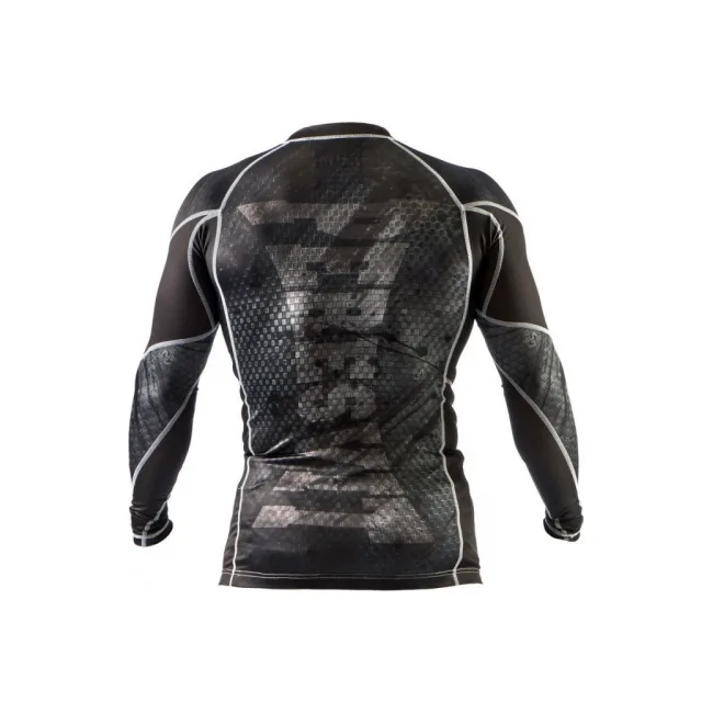 Рашгард Peresvit Immortal Silver Force Rashguard Long Sleeve Black Rain