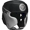 Шлем для бокса RDX L1 Mark Pro Cheek Boxing Training Silver