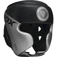 Шлем для бокса RDX L1 Mark Pro Cheek Boxing Training Silver