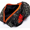 Сумка з помаранчевим логотипом Adidas Judo (зелений камуфляж, ADIACC053J)