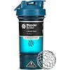 Спортивный шейкер BLENDERBOTTLE ProStak 22oz/650мл с 2-мя контейнерами Navy