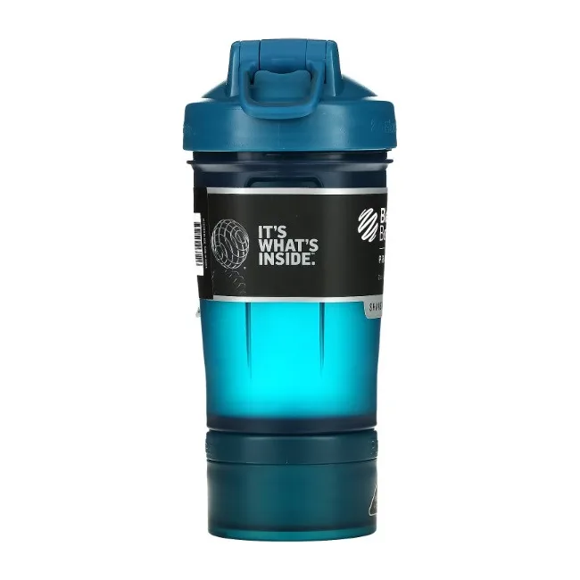 Спортивный шейкер BLENDERBOTTLE ProStak 22oz/650мл с 2-мя контейнерами Navy