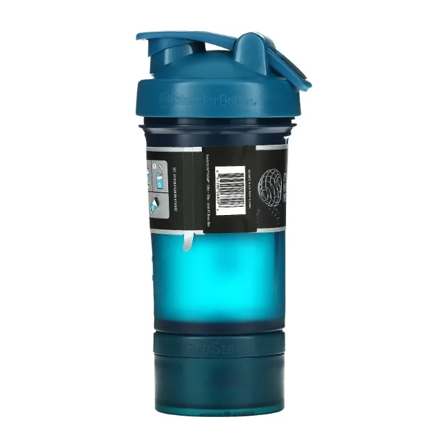 Спортивный шейкер BLENDERBOTTLE ProStak 22oz/650мл с 2-мя контейнерами Navy
