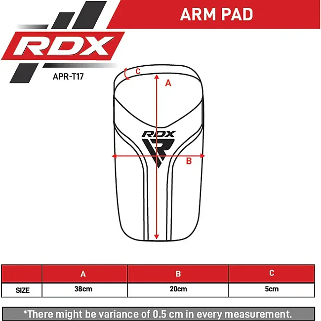 Тай-пед RDX Arm Pad Aura Plus T-17 BlueBlack (1шт)