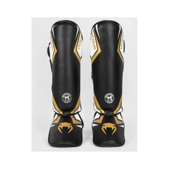 Защита голени и стопы VENUM Contender 2.0 Black White Gold