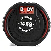 Гантель стальная Body Sculpture TPU BW 133, 14 кг
