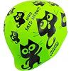 Шапочка для бассейна силиконовая юниорская MADWAVE Cats M057405 (Зеленый)