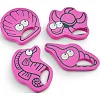 Набор досок для плавания Aqua Speed KIDDIE FRIENDS Set 62734 розовый (для детей) One Size