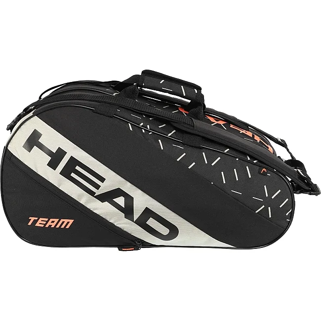 Теннисная сумка для ракеток падел тенниса на 3 ракетки HEAD Team Padel 262254 (Черный)