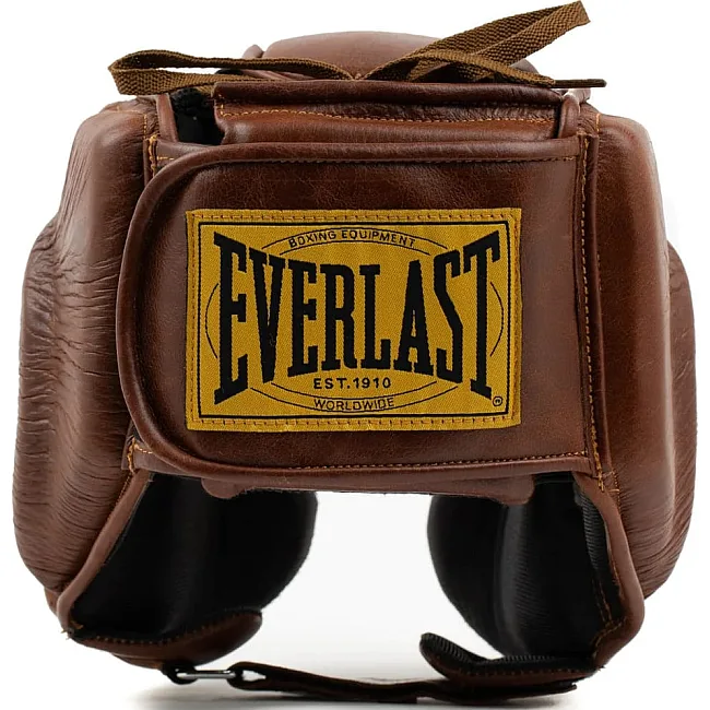 Шлем Everlast 1910 HEADGEAR коричневый L/XL