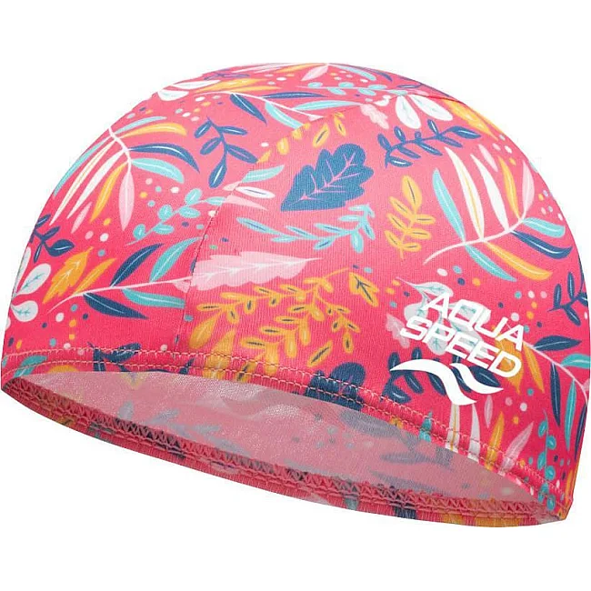 Шапка для плавания Aqua Speed BABY CAP PRINT 61718 розовый (для детей) One Size
