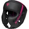 Боксерський шолом RDX F6 KARA Matte Pink M