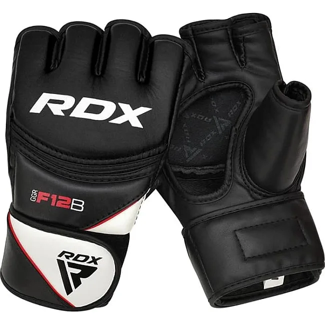 Тренировочные перчатки RDX GRAPPLING GLOVES NEW MODEL черный, белый
