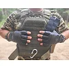 Перчатки тактические кожаные без пальцев TACTIGEAR PS-8801 Patrol Black