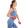 Гантели виниловые ENERO FIT VDB со стойкой, 12 кг.
