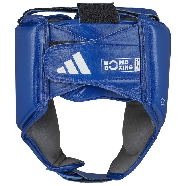 Боксерський шолом Adidas з ліцензією World Boxing (синій) WOBHG1