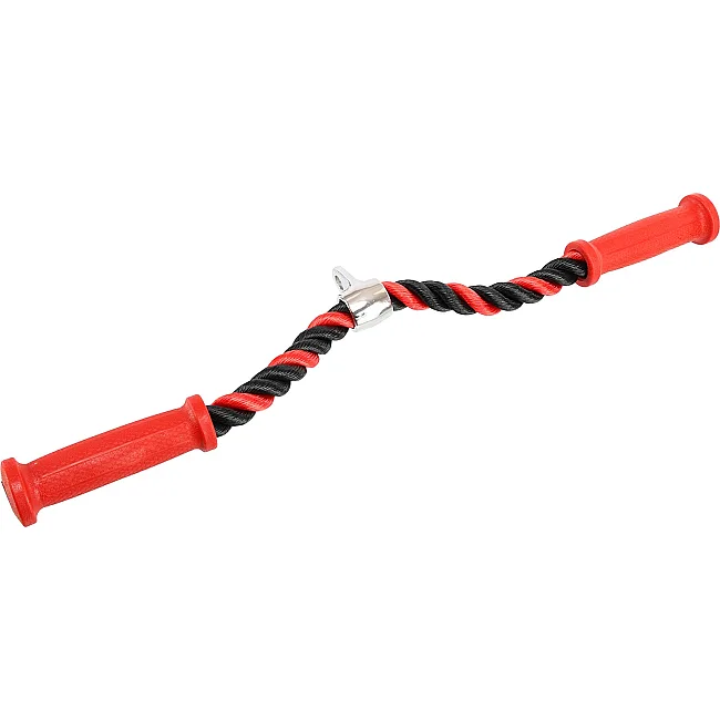 Канат гибкая тяга для трицепса с двойным хватом SP-SPORT TA-9944 (Красный)