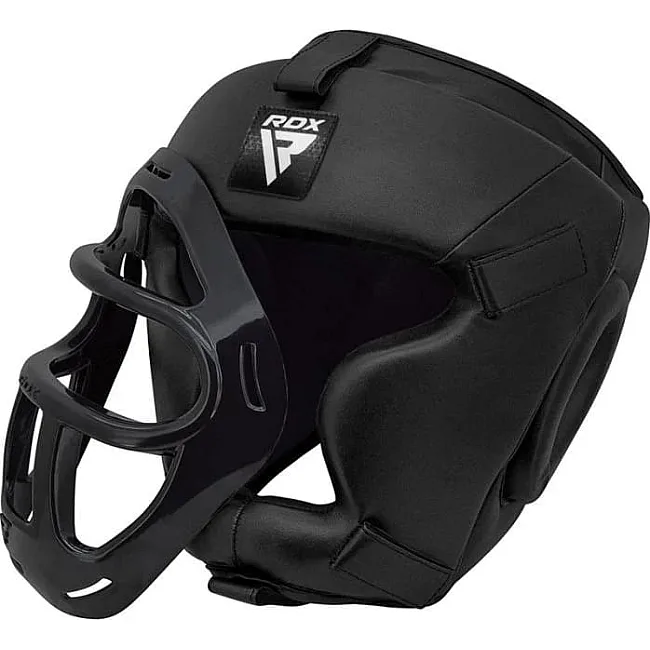 Шлем RDX HEAD GUNDER ARMOURRD GRILL T1 черный