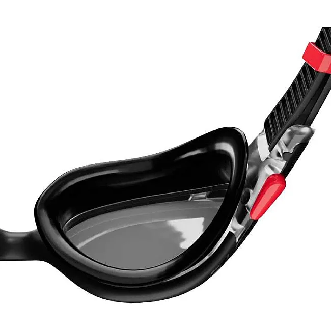 Очки для плавания Speedo BIOFUSE 2.0 MIRROR черный, серебристый OSFM