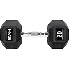 Гантель шестигранный HMS HEX PRO, 20 кг