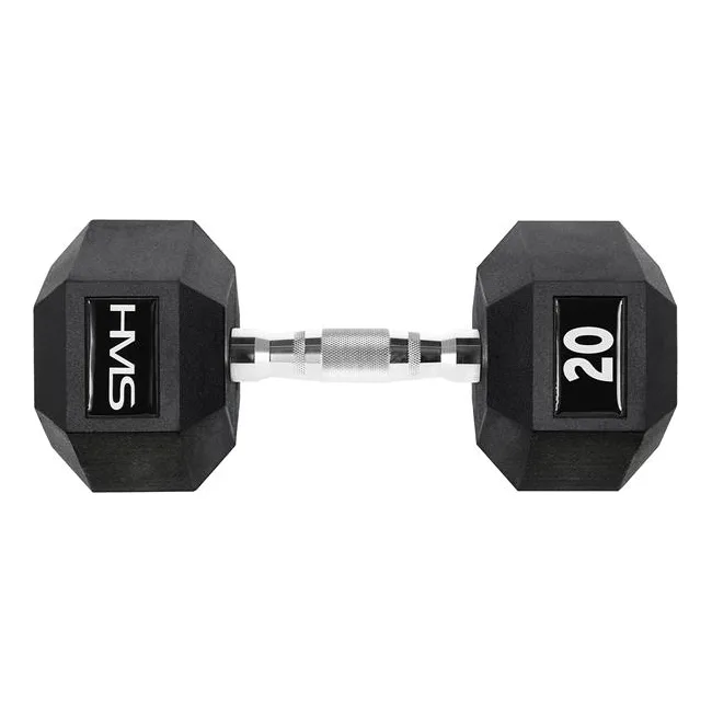 Гантель шестигранный HMS HEX PRO, 20 кг