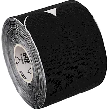 Кинезио тейп преднарезанный для лица и тела Kinesio tape RIGORER Z320131501 (Черный)