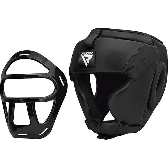 Шлем RDX HEAD GUNDER ARMOURRD GRILL T1 черный