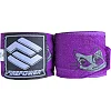 Бинты боксерские эластичные Firepower FPHW7 Purple Cat 4м