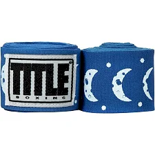 Бинты боксерские эластичные TITLE Boxing Print Mexican Moon 4.5м