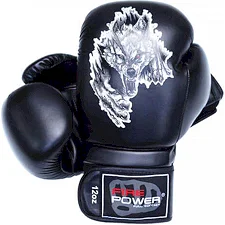 Боксерские перчатки FirePower FPBGA5 Wolf Черные
