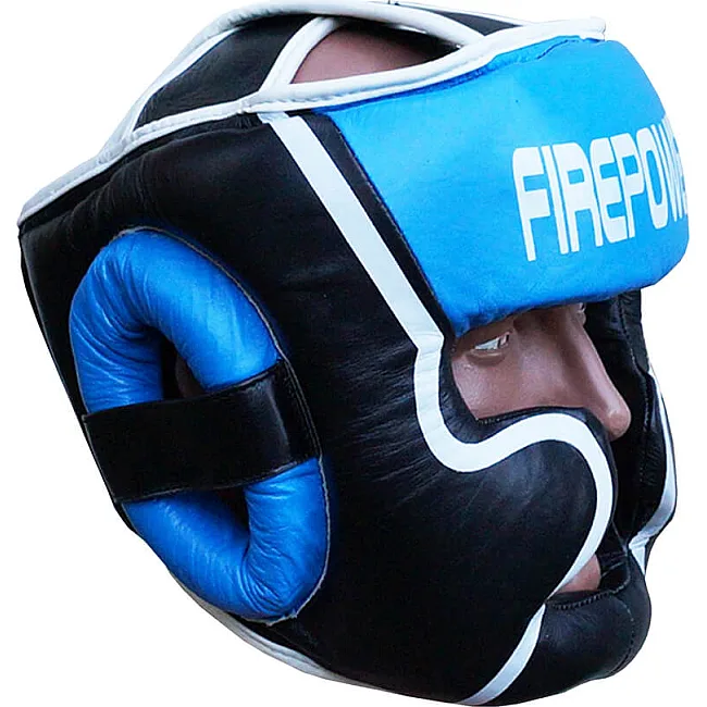 Боксерский шлем FirePower FPHG5 Синий