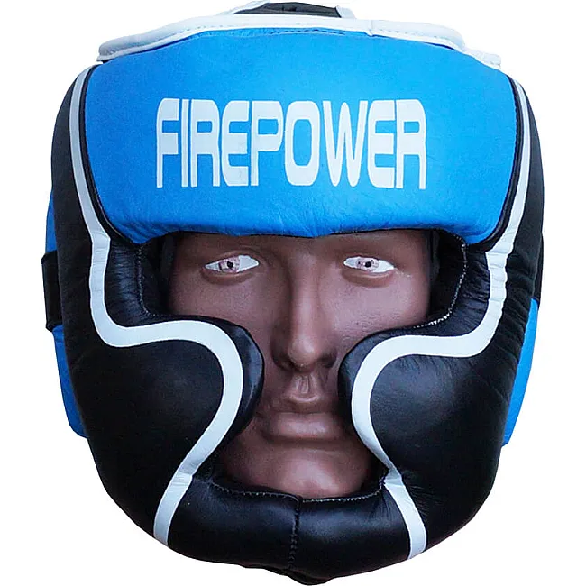 Боксерский шлем FirePower FPHG5 Синий