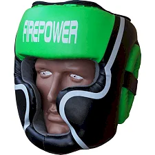 Боксерский шлем FirePower FPHGA5 Салатовый