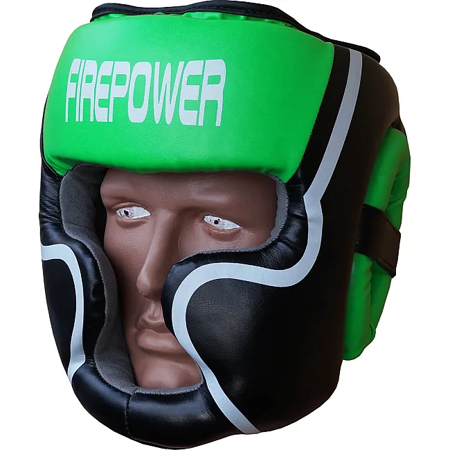 Боксерский шлем FirePower FPHGA5 Салатовый