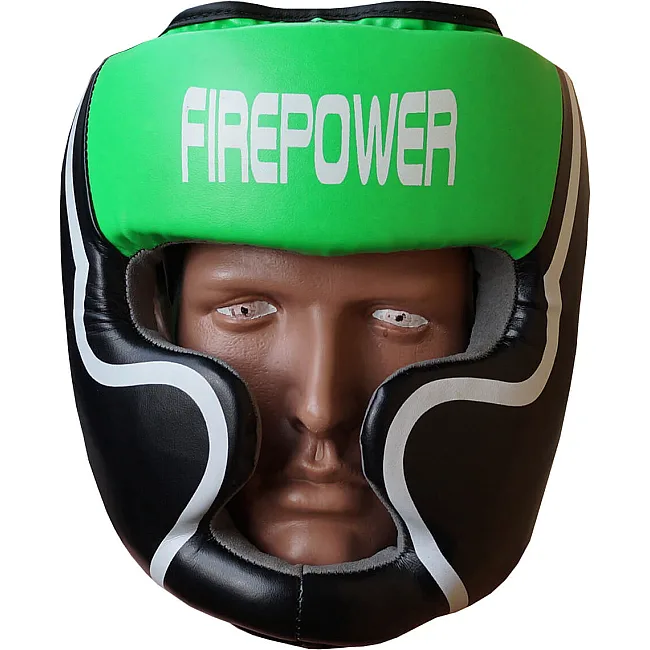 Боксерский шлем FirePower FPHGA5 Салатовый