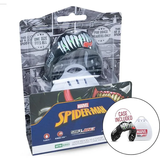 Капа под брекеты SAFEJAWZ Ortho Marvel Venom