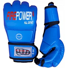 Перчатки MMA FirePower FPMG2 Синие