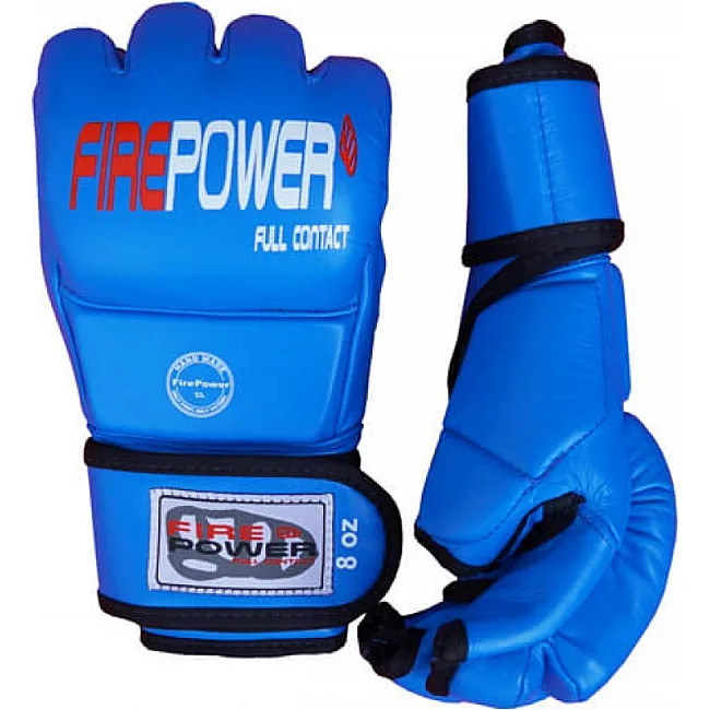 Перчатки MMA FirePower FPMG2 Синие