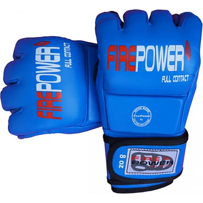 Перчатки MMA FirePower FPMG2 Синие