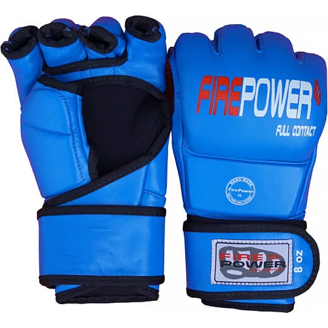 Перчатки MMA FirePower FPMG2 Синие