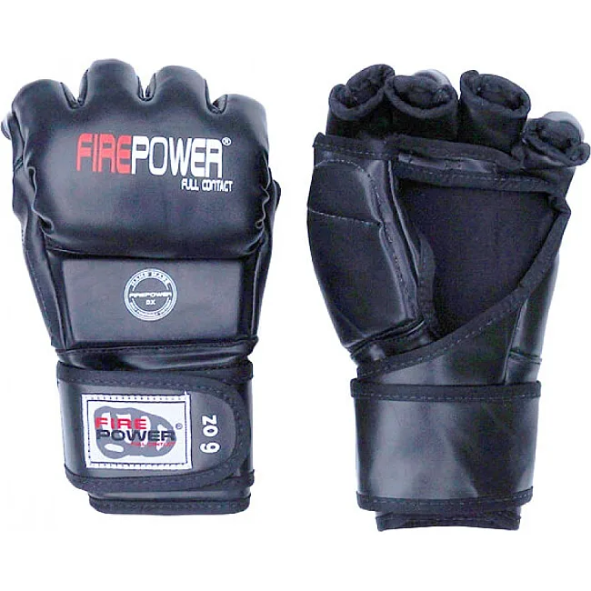 Перчатки MMA FirePower FPMGA3 Черные